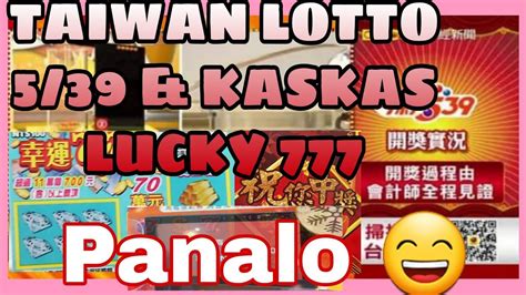 taiwan lottery 5/39 result today